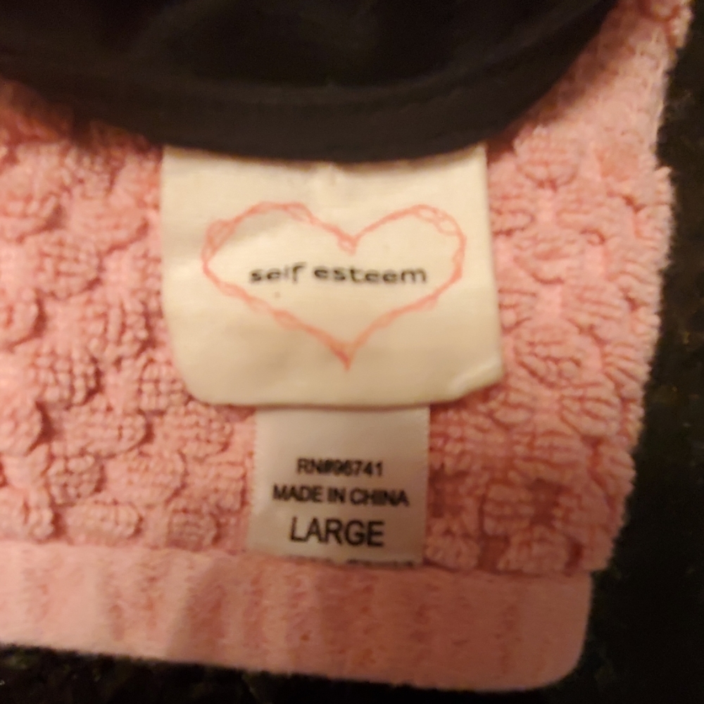 NWOT Self esteem black tank top - Picture 4 of 6